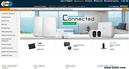 Newagg新蛋网:电子数码产品销售网上商城